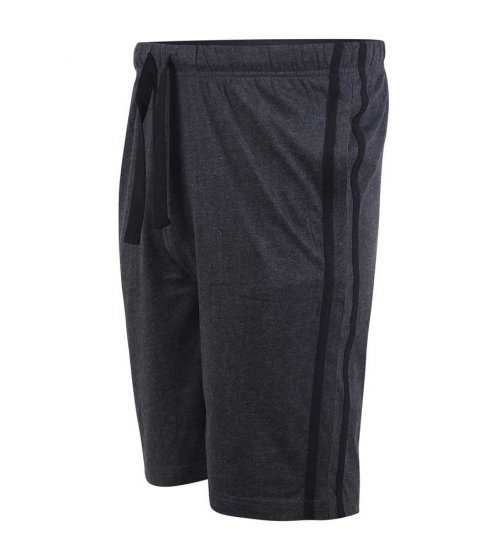 D555 Ryan Jersey Shorts 2-pack Black/Charcoal - Sweatbukser og-shorts - Sweatbukser og Sweatshorts 2XL-12XL