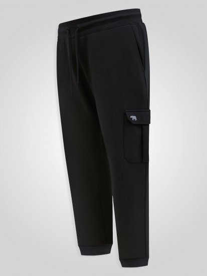 D555 Dexter 1 Cargo Jogger With Bear Embroidery Svart - Sweatbukser og-shorts - Sweatbukser og Sweatshorts 2XL-12XL