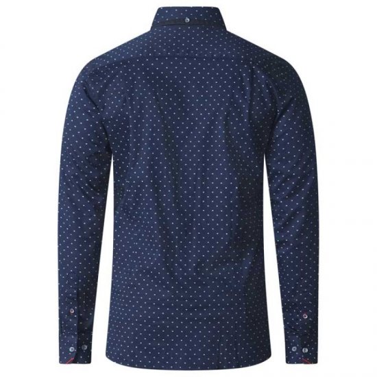 D555 Rashard Long Sleeve Printed Shirt - Skjorter - Store skjorter - 2XL-8XL