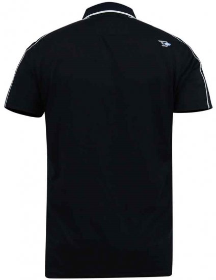 D555 Sussex Jersey Polo Shirt Dark Navy - Polo- & piqueskjorter - Poloskjorte i store størrelser - 2XL-8XL