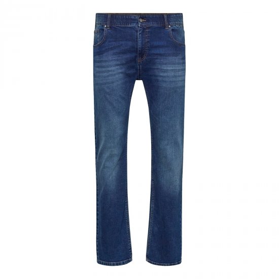 North Latitude Jeans Jack Blue Used Wash - Jakker - Store jakker - 2XL-12XL