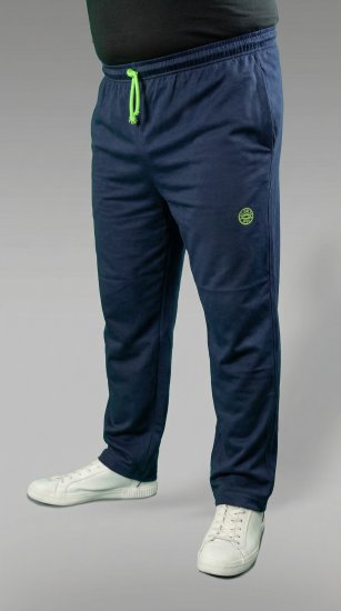 20 Nodi Libeccio Long Leg Sports Pants in Combed Cotton Jersey Navy - Sweatbukser og-shorts - Sweatbukser og Sweatshorts 2XL-12XL