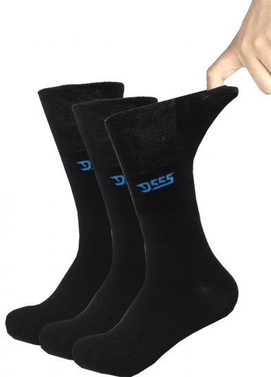 D555 Harold Extra Wide Comfort Fit Socks 3-pack - Undertøy & badetøy - Undertøy store størrelser 