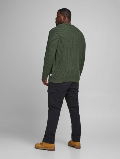 Jack & Jones JCOBRANDON Knit Forest - Gensere og hettegensere - Store hettegensere - 2XL-14XL