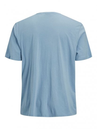 Jack & Jones JJMOON T-shirt Faded Denim - T-skjorter - Store T-skjorter - 2XL-14XL