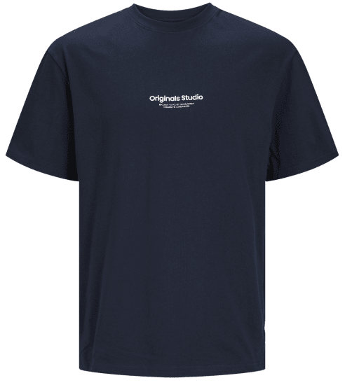 Jack & Jones JORVESTERBRO T-Shirt Sky Captain - T-skjorter - Store T-skjorter - 2XL-14XL