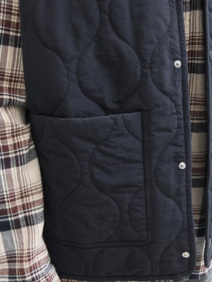 Jack & Jones Hero Liner Quilted Gilet Vest Black - Vester - Vester i store størrelser
