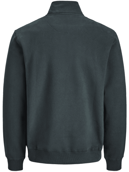 Jack & Jones Bleecker Branding High Neck Sweatshirt Forest River - Gensere og hettegensere - Store hettegensere - 2XL-14XL
