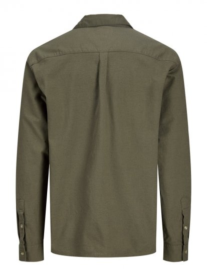 Jack & Jones Tristan Overshirt khaki - Skjorter - Store skjorter - 2XL-8XL