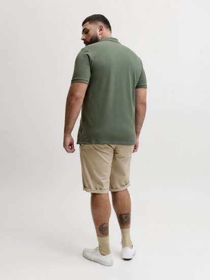 Jack & Jones Weston Piké Grønn - Polo- & piqueskjorter - Poloskjorte i store størrelser - 2XL-8XL
