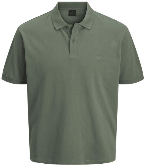 Jack & Jones Weston Piké Grønn - Polo- & piqueskjorter - Poloskjorte i store størrelser - 2XL-8XL