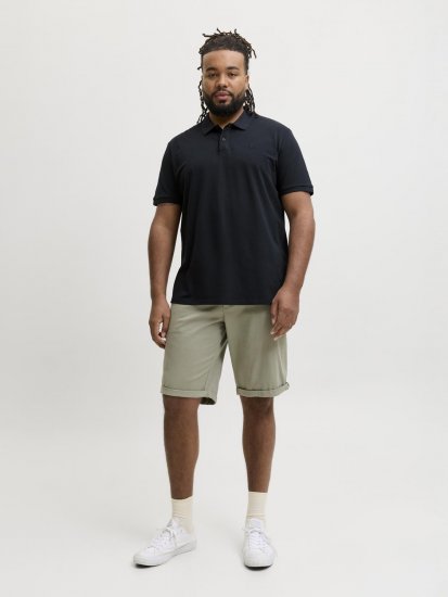 Jack & Jones Weston Piké Marineblå - Polo- & piqueskjorter - Poloskjorte i store størrelser - 2XL-8XL