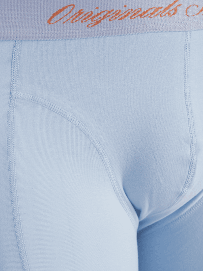 Jack & Jones Jacnorrebro Ensfargede Boksershorts 3-Pack Blå - Undertøy & badetøy - Undertøy store størrelser 