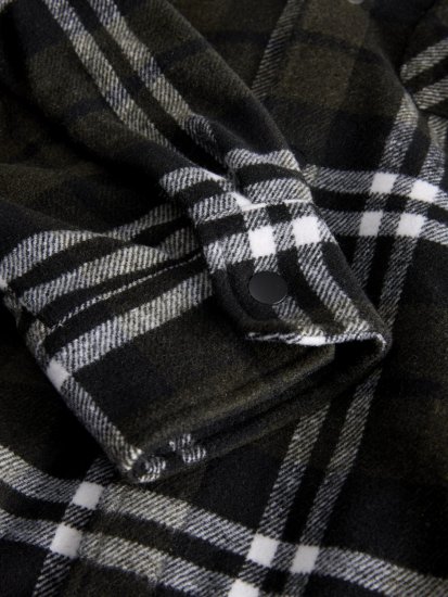 Jack & Jones Zac Teddy Skjortejakke Grønn - Jakker - Store jakker - 2XL-12XL