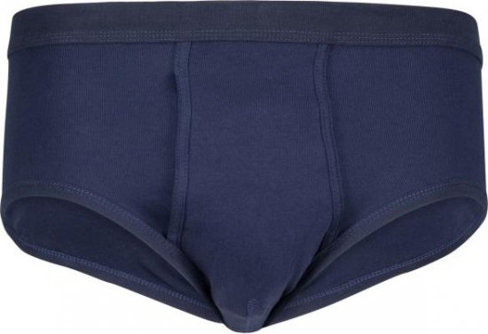Adamo Royal Ribbed Briefs Navy - Undertøy & badetøy - Undertøy store størrelser 