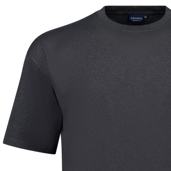 Adamo 129420 T-skjorte 2-pk Mørkegrå melert - T-skjorter - Store T-skjorter - 2XL-14XL