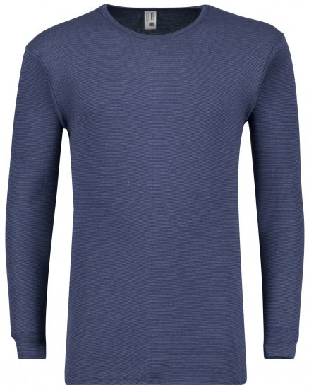Adamo Jeans Long sleeve Under-T-shirt Navy - Undertøy & badetøy - Undertøy store størrelser 