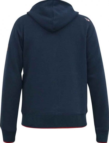 D555 WORCESTER Full Zip Hoody With Brooklyn Chest Print - Gensere og hettegensere - Store hettegensere - 2XL-14XL