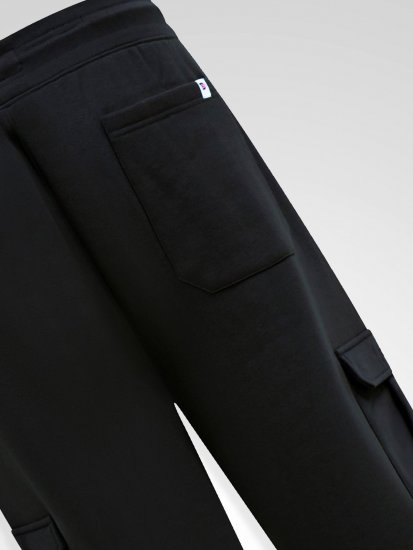 D555 Dexter 1 Cargo Jogger With Bear Embroidery Svart - Sweatbukser og-shorts - Sweatbukser og Sweatshorts 2XL-12XL