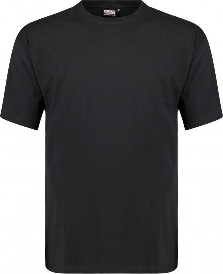 Adamo Bud Regular fit Heavy weight T-shirt Black - T-skjorter - Store T-skjorter - 2XL-14XL