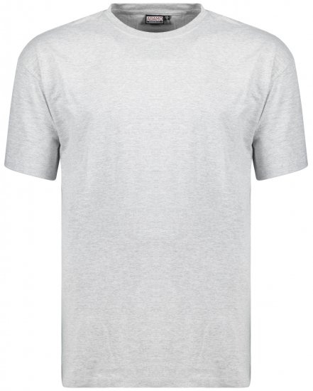 Adamo Bud Regular fit Heavy weight T-shirt Grey - T-skjorter - Store T-skjorter - 2XL-14XL