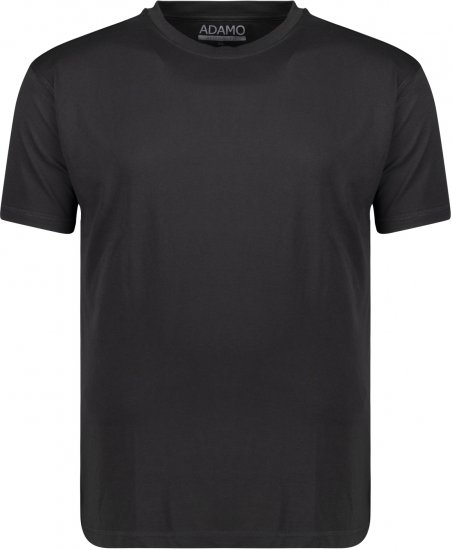 Adamo Kevin Regular fit T-shirt Black - T-skjorter - Store T-skjorter - 2XL-14XL