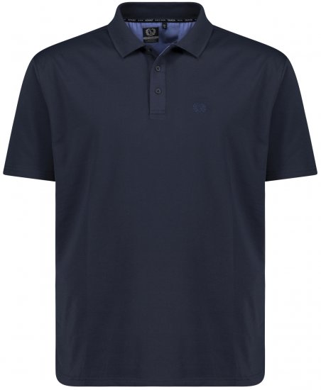 Adamo Picco Technical Sports Polo Navy - Sportsklær & turklær - Sportsklær till herre i store størrelser