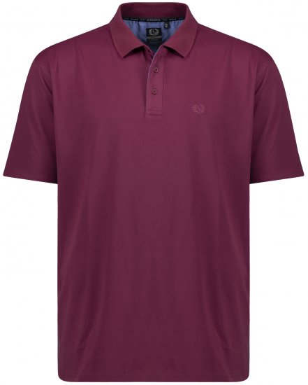 Adamo Picco Technical Sports Polo Blackberry - Polo- & piqueskjorter - Poloskjorte i store størrelser - 2XL-8XL