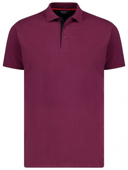 Adamo 139401 Poloskjorte Bordeaux - Polo- & piqueskjorter - Poloskjorte i store størrelser - 2XL-8XL
