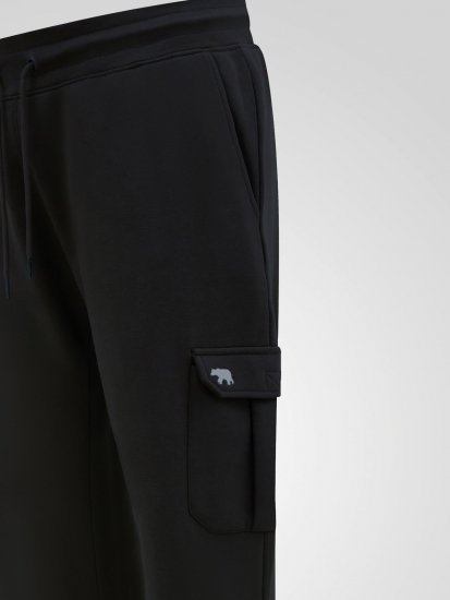 D555 Dexter 1 Cargo Jogger With Bear Embroidery Svart - Sweatbukser og-shorts - Sweatbukser og Sweatshorts 2XL-12XL