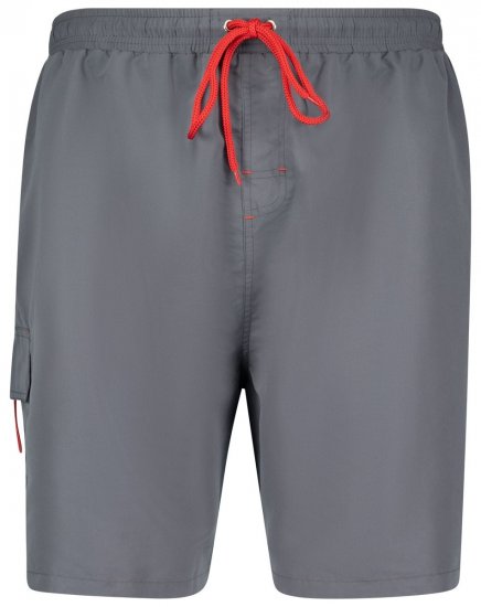 Adamo 141230 Badeshorts Mørkegrå - Undertøy & badetøy - Undertøy store størrelser 