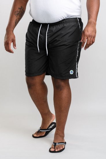 D555 Yarrow Swimshorts Black - Undertøy & badetøy - Undertøy store størrelser 