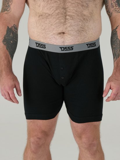 Duke Driver Boxershorts Black, Grey, Navy 3-Pack - Undertøy & badetøy - Undertøy store størrelser 