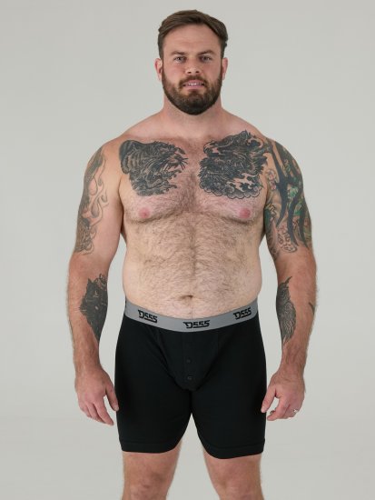 Duke Driver Boxershorts Black, Grey, Navy 3-Pack - Undertøy & badetøy - Undertøy store størrelser 