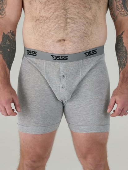 Duke Driver Boxershorts Black, Grey, Navy 3-Pack - Undertøy & badetøy - Undertøy store størrelser 