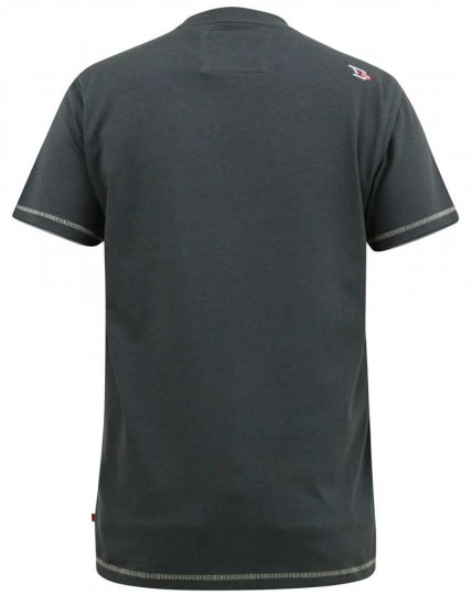 D555 BENNETT Dune Kings Buggy Printed Crew Neck T-Shirt Khaki - T-skjorter - Store T-skjorter - 2XL-14XL