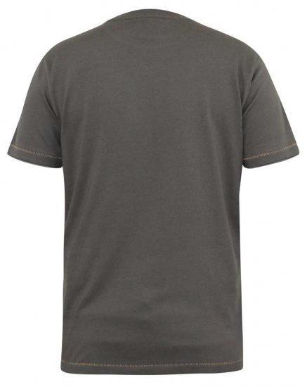 D555 DALLAS Official Gas Monkey Printed Crew Neck T-Shirt Khaki - T-skjorter - Store T-skjorter - 2XL-14XL