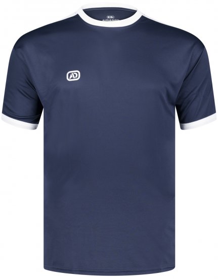Adamo Marco Technical Sports T-shirt Navy - Sportsklær & turklær - Sportsklær till herre i store størrelser