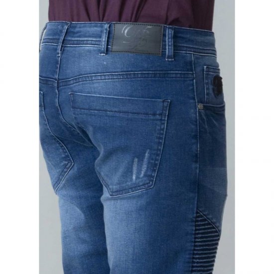 D555 Abrams Biker Style Jeans - Jeans og bukser - Store Bukser og Store Jeans