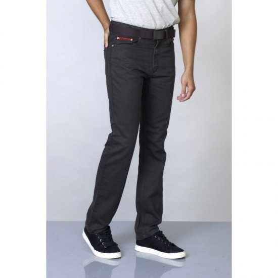 Duke Canary Bedford cord-bukser Charcoal - Jeans og bukser - Store Bukser og Store Jeans