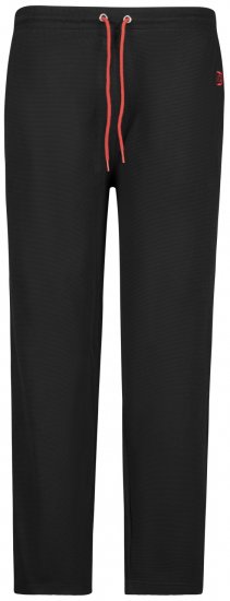 Adamo Matteo Ottoman Sweatpants Black - Sweatbukser og-shorts - Sweatbukser og Sweatshorts 2XL-12XL