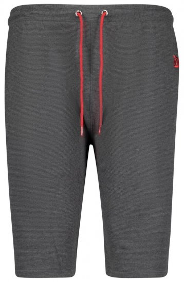 Adamo 159113 Ottoman Joggeshorts Mørkegrå - Sweatbukser og-shorts - Sweatbukser og Sweatshorts 2XL-12XL