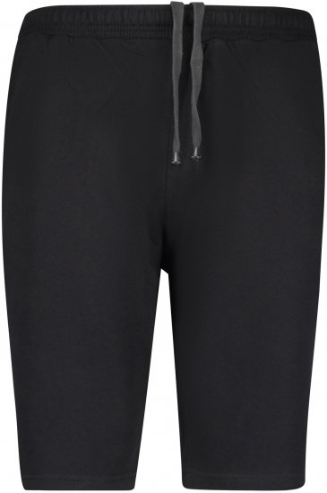 Adamo Athen Sweatshorts Black - Sweatbukser og-shorts - Sweatbukser og Sweatshorts 2XL-12XL