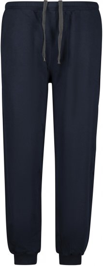 Adamo Athen Sweatpants with Cuffs Navy - Sweatbukser og-shorts - Sweatbukser og Sweatshorts 2XL-12XL