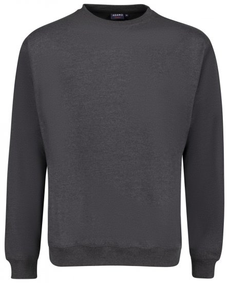 Adamo 159303 Sweatshirt Mørkegrå melert - Gensere og hettegensere - Store hettegensere - 2XL-14XL