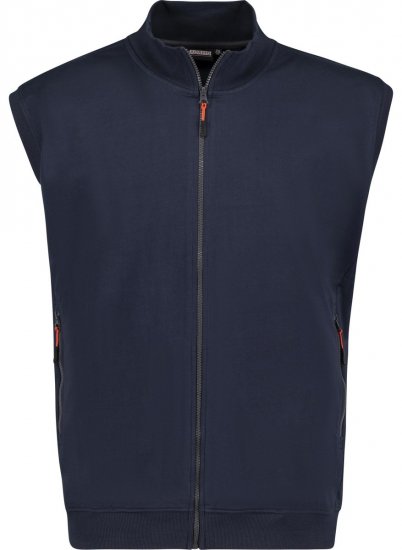 Adamo 159307 Sweatvest Mørkeblå - Gensere og hettegensere - Store hettegensere - 2XL-14XL