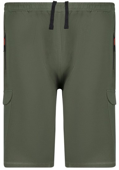 Adamo 159308 Cargoshorts Olivengrønn - Sweatbukser og-shorts - Sweatbukser og Sweatshorts 2XL-12XL