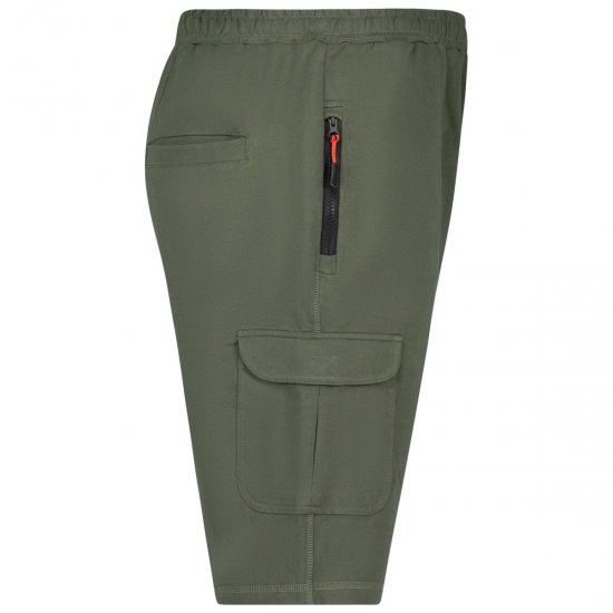 Adamo 159308 Cargoshorts Olivengrønn - Sweatbukser og-shorts - Sweatbukser og Sweatshorts 2XL-12XL