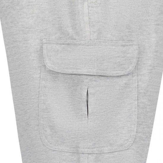 Adamo 159308 Cargoshorts Grå melert - Sweatbukser og-shorts - Sweatbukser og Sweatshorts 2XL-12XL