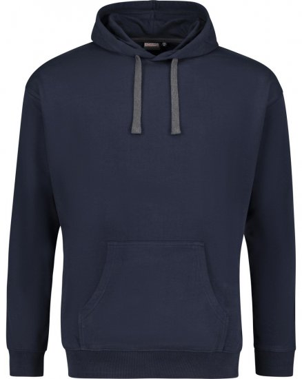 Adamo 159310 Hettegenser Mørkeblå - Gensere og hettegensere - Store hettegensere - 2XL-14XL